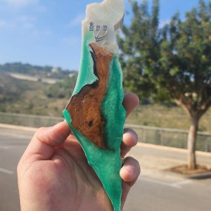 בית מזוזה א"י טורקיז לבן