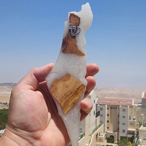 בית מזוזה ארץ ישראל לבן