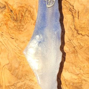 בית מזוזה כחול לבן