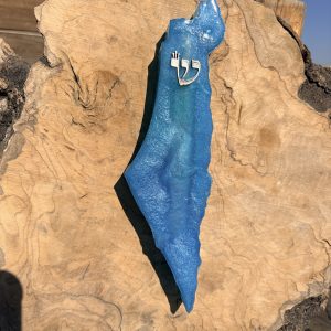 בית מזוזה א"י מאפוקסי תכלת
