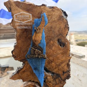 בית מזוזה א"י מאפוקסי בשילוב עם זית תותחנים